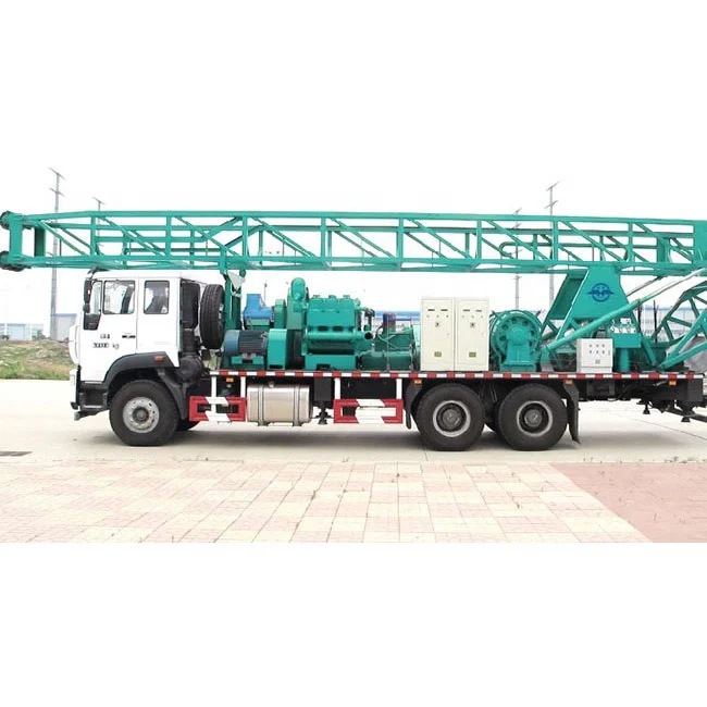 Factory direct sales HFSPC-1000  truck mounted 1000m deep well drilling machine water well drilling rigs