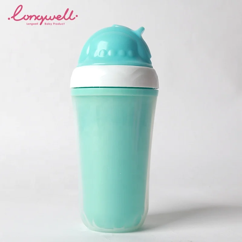 
Ningbo Longwell Plastic Sports Baby Bottles Water Milk With Straw Cartoon Printed Custom Training Cup OEM/ODM Drinking Bottle 