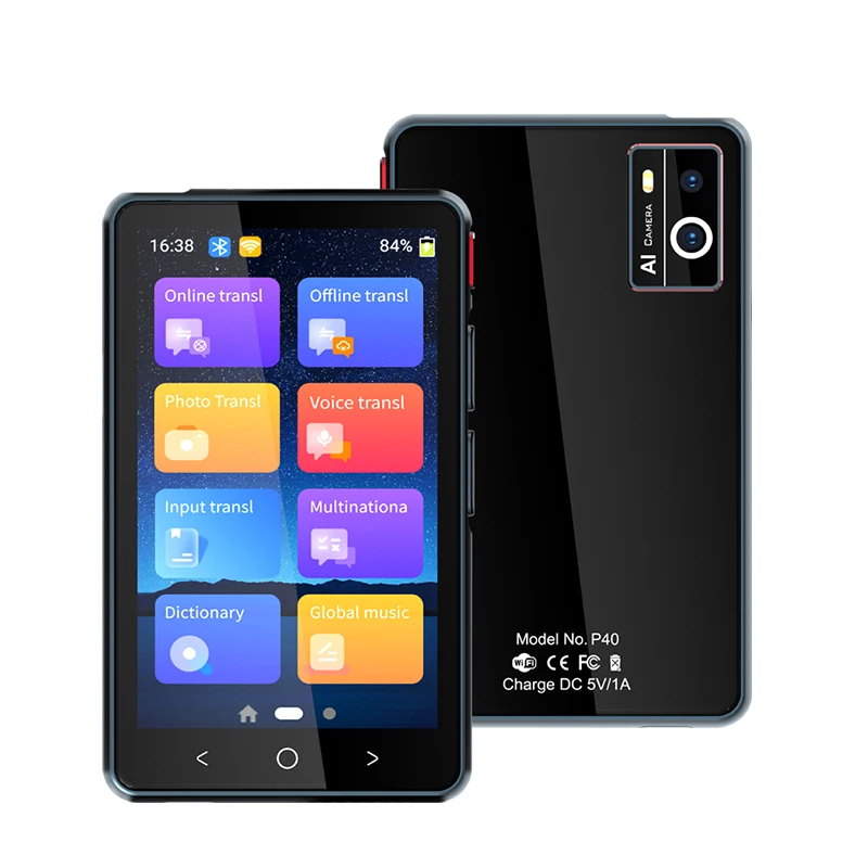 Multi-Language Real Time Intelligent Support Offline Interpret Translator Machine with Screen