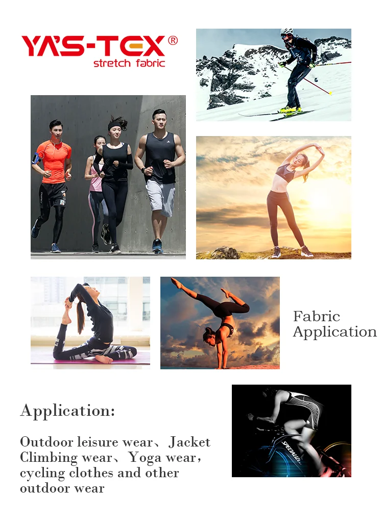 Plain Polyester Spandex fabric bonded PTFE membrane bonded Ultrathin fabric 3 layers Waterproof Tear Resistant for Jacket