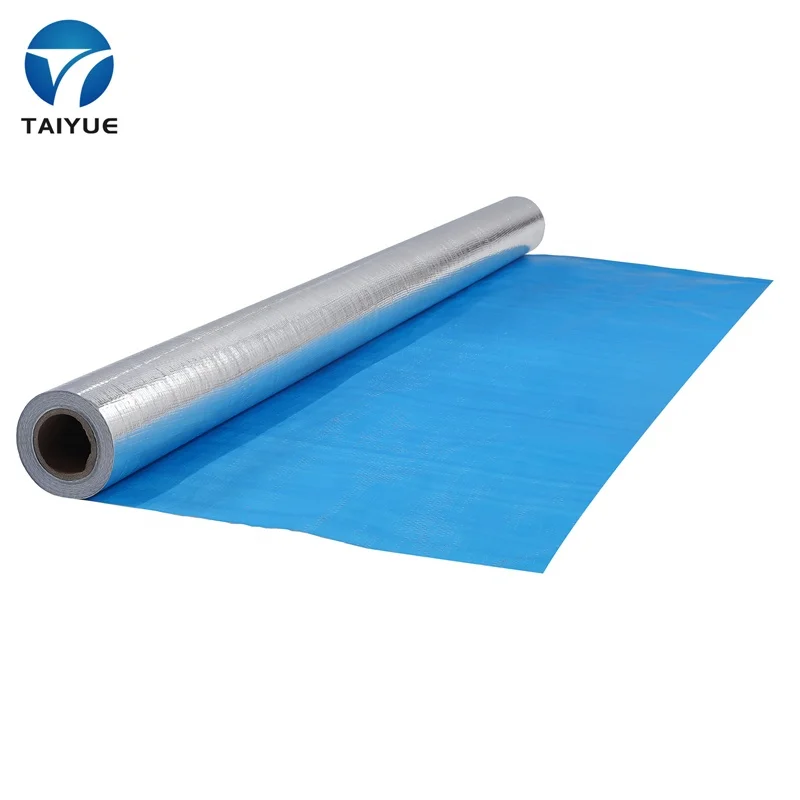 perforated aluminum foil fiberglass vapor barrier foil insulation aluminum foil roll roof sarking radiant barrier