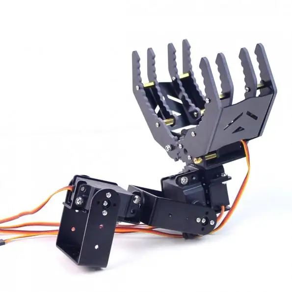 
XIAORGEEK 4 DOF Robotic Arm with Servo for Starter Robot Kit (A2 Claw) servo motor robot arm 