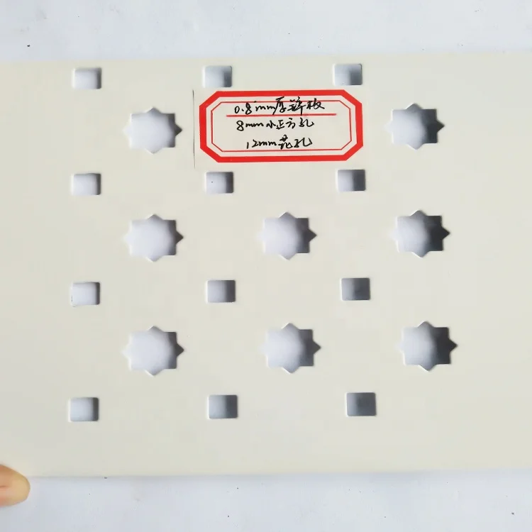 
Customized 1060 1070 3003 5052 5754 6061 6063 6082 perforated aluminum sheet metal plate 