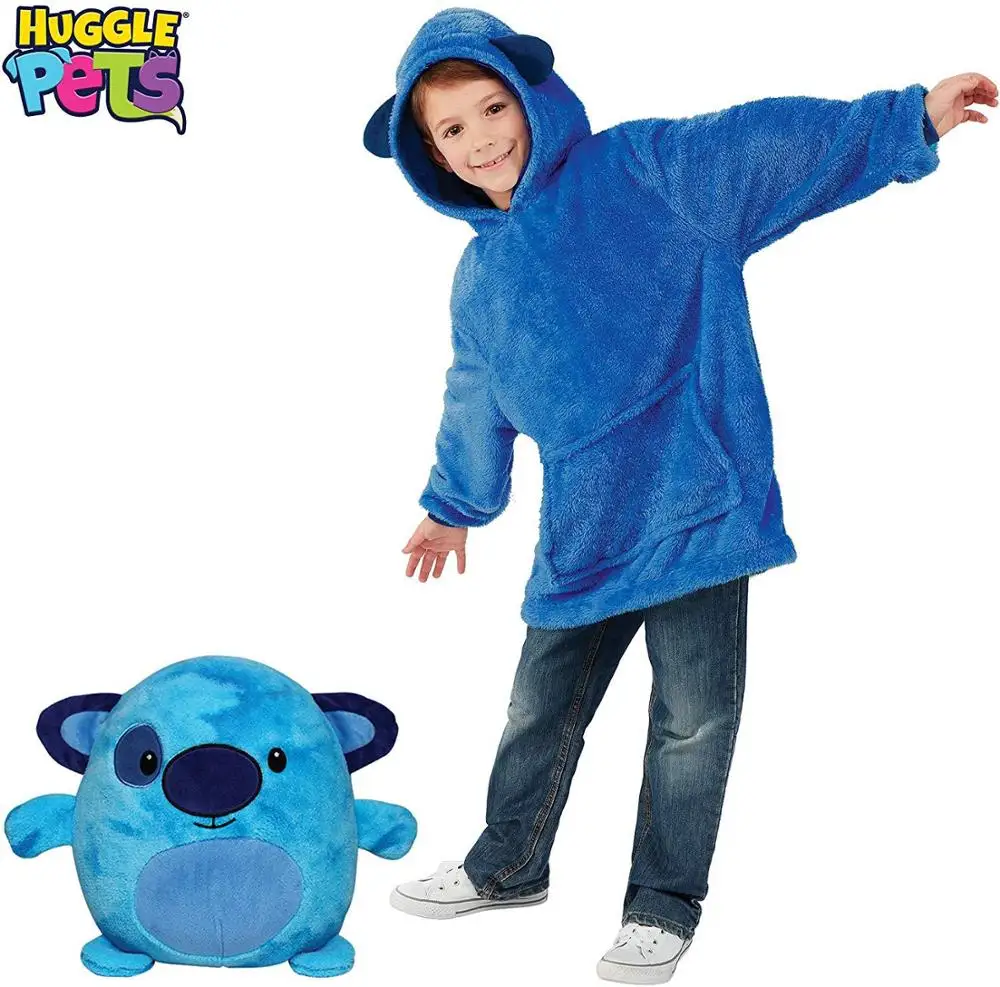 
HUGGLE PETS Flannel Pajamas Costume Unisex Cartoon One size Funny Pajamas 