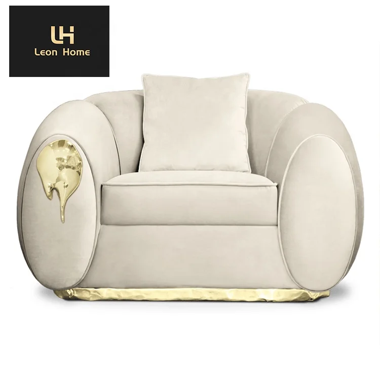 Luxury design european style quality nubuck fabric 1 2 3 seater sofa set furniture living room