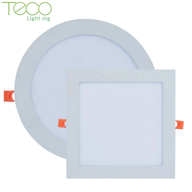 
Modern aluminum home ip44 ce rohs classroom 6w 9w 12w 15w 18w 24w 3w ultra thin square panel light led 
