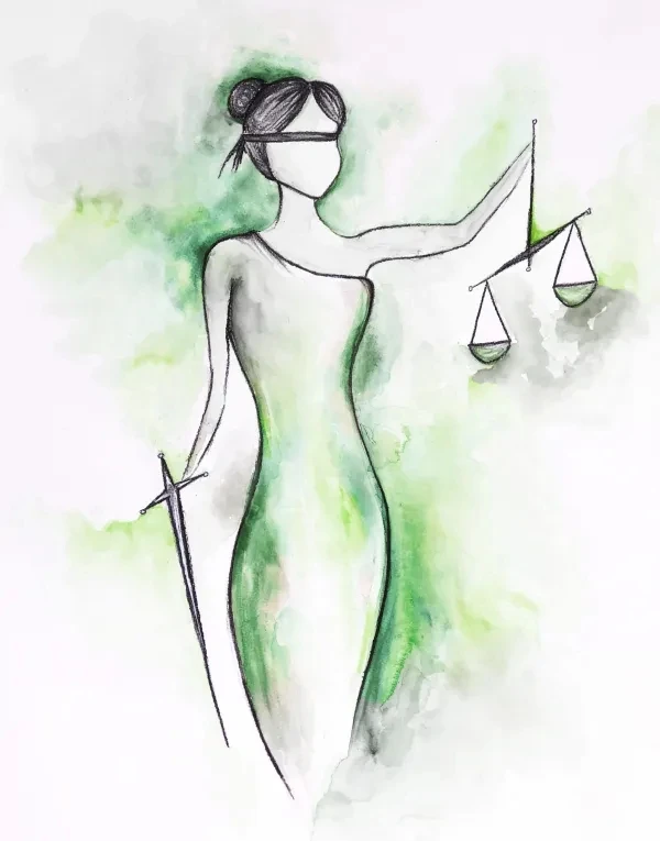 2022 Hot Sales Popular High quality Lady Justice On Canvas Low price Living Room Modern Painting frame wall art home decoration