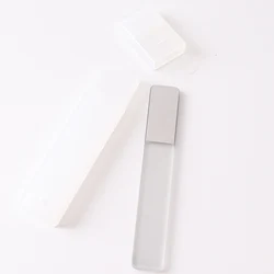 New products 9 cm nano clear glass nail files nail polishing