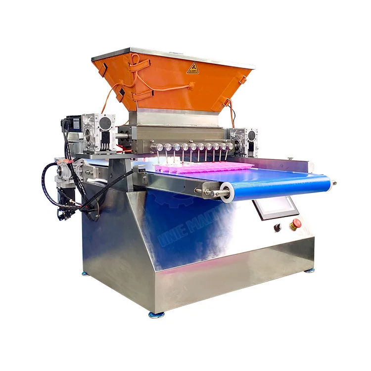 3 Flavour Chocolate Depositor Semi Automatic Small Volume Candy Machine for Gummy Production