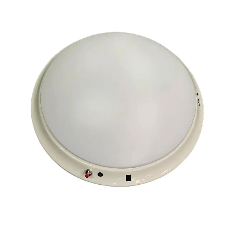 Round Fire Emergency Light LED Ceiling Light with 90 mins Emergency Driver Kit