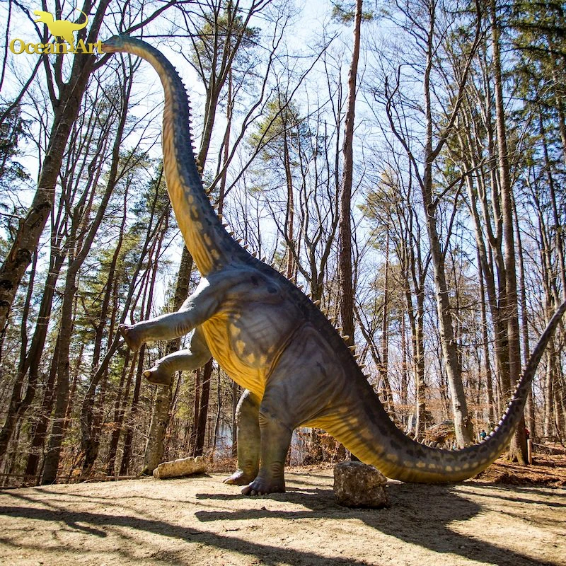 amusement park animatronic dinosaur playground life size 3d animatronic robot dinosaur model