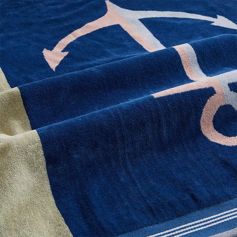 Wholesale sublimation beach towels Soft Fast Drying Cotton Beach Towel