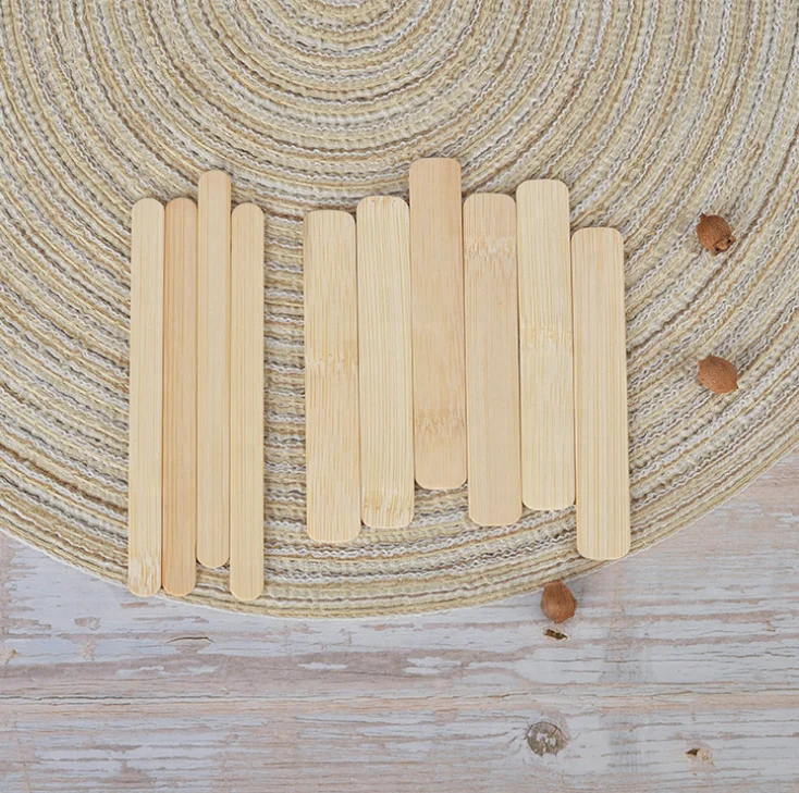 Manufacture Wooden Popsicle Sticks Wooden Honey Stick for Ice Cream
