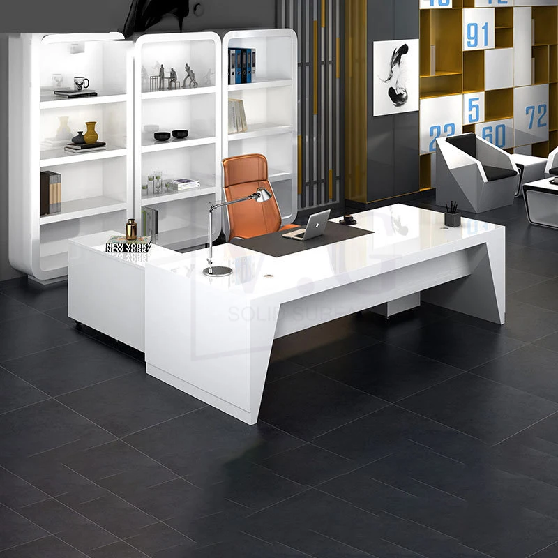 lawyer office desk customize modern office furniture single table design executive office desk white