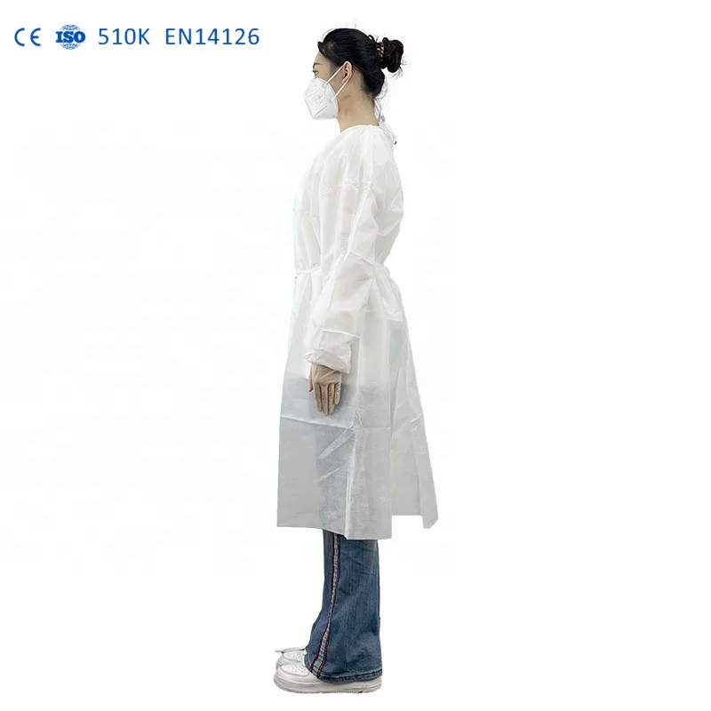 High quality ASTM F1671 disposable surgery gown 40g medical uniforms Medical for Hospitals 510K