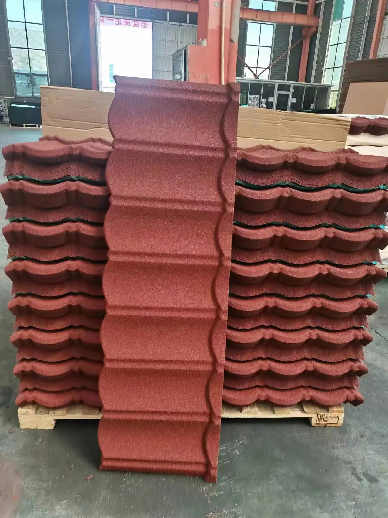 New Arrival Composite Slate Roof Tiles Colorful Stone Coated Steel Roofing Tile