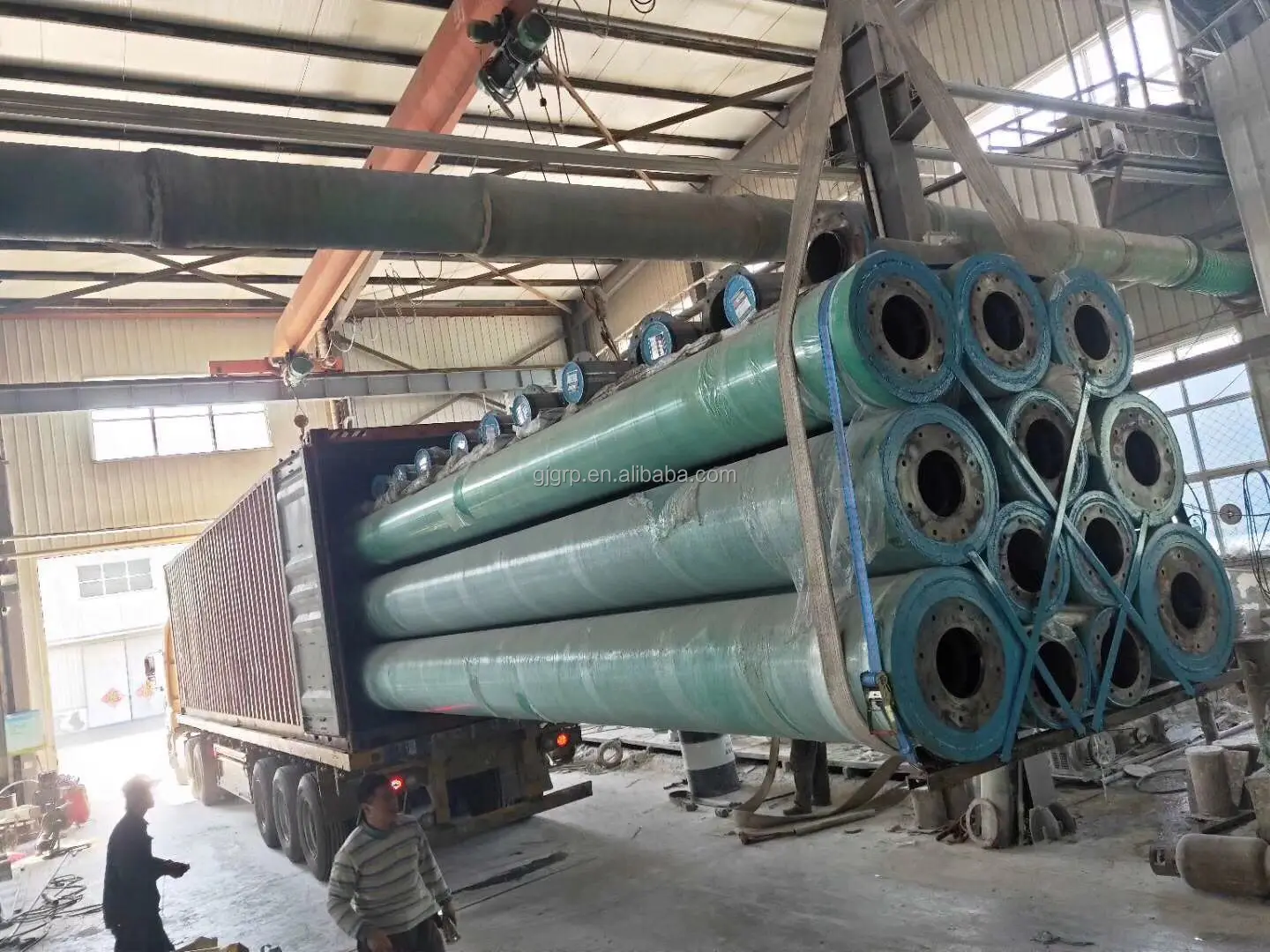 FRP Filament Winding Pipe mould for FRP pipe production line Customized Fiberglass GRP Pipe Mandrel