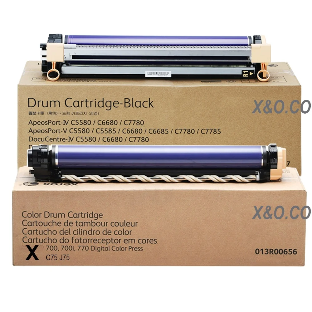 X&O Original Quality Drum Unit for Xerox 7855 7835 3370 C8055 C8130 C8155 700 C75 J75 550 C70 Printer Tambour Cilindro Cartridge
