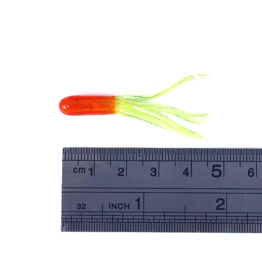 fishing tube lure 45mm small mini Squid soft plastic fishing lure bait making supplies fishing tackle