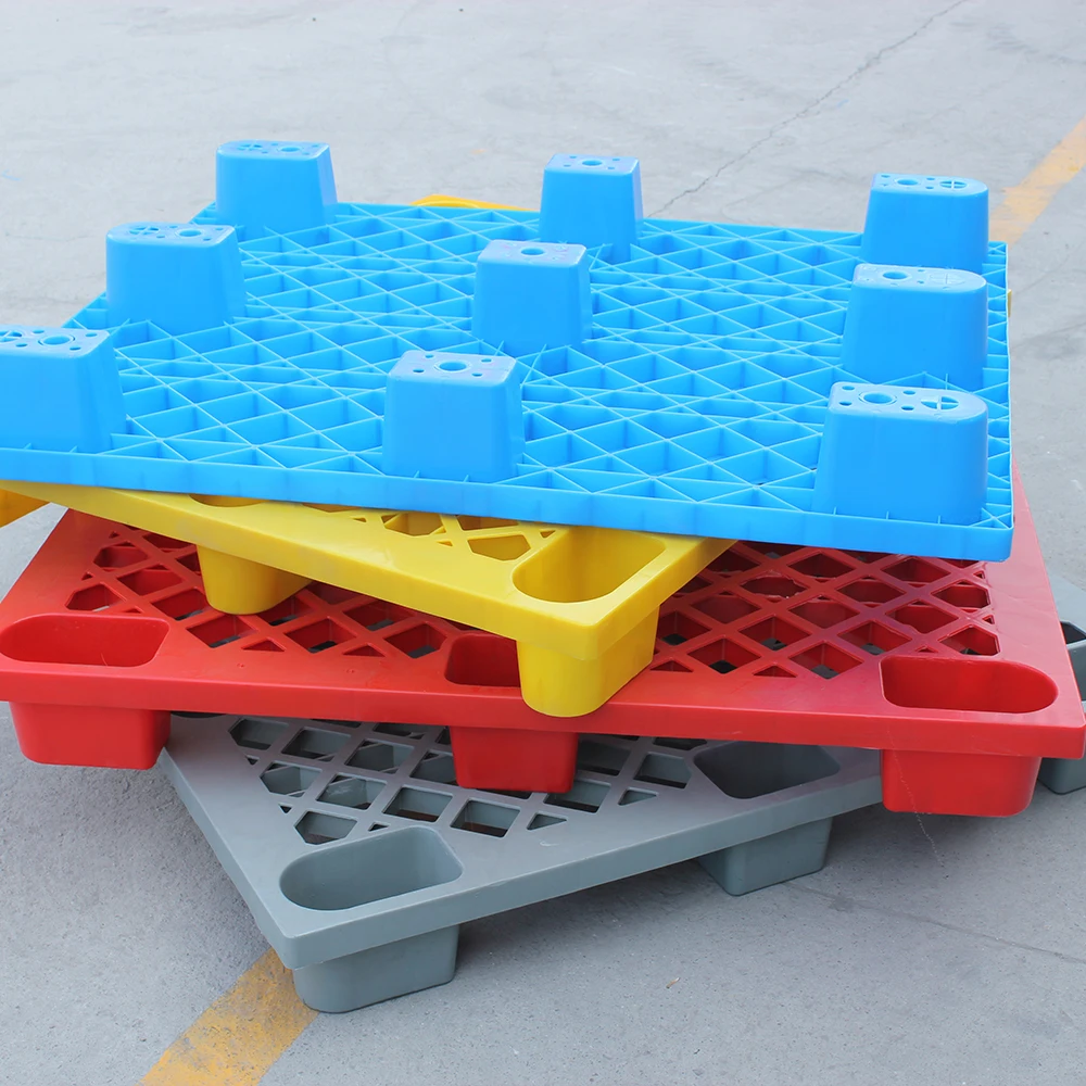 manufacturer industrial Euro blue plastic pallets for sale