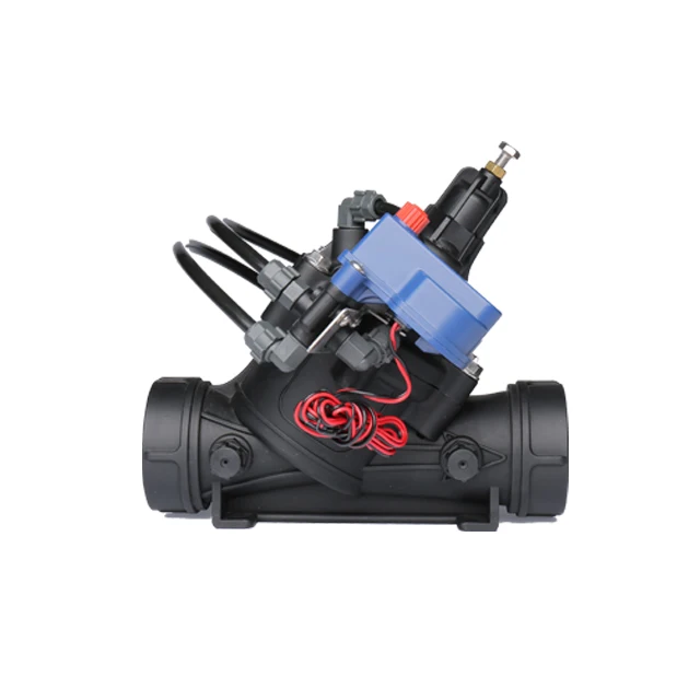 2 Inch 24V DC/12V AC Electric Pressure Sustaining Valve  Drip Irrigation Water Solenoid Irrigation Hydraulic Valve