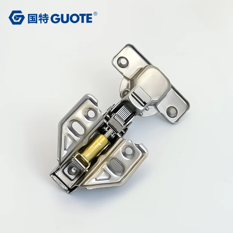 GUOTE Furniture hardware soft close hydraulic iron cold rolled steel hinge for cabinets kitchen window door