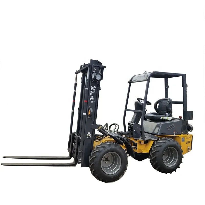 4x4 tractor forklift for beekeeping beehives carrier machine mini beekeeping forklift