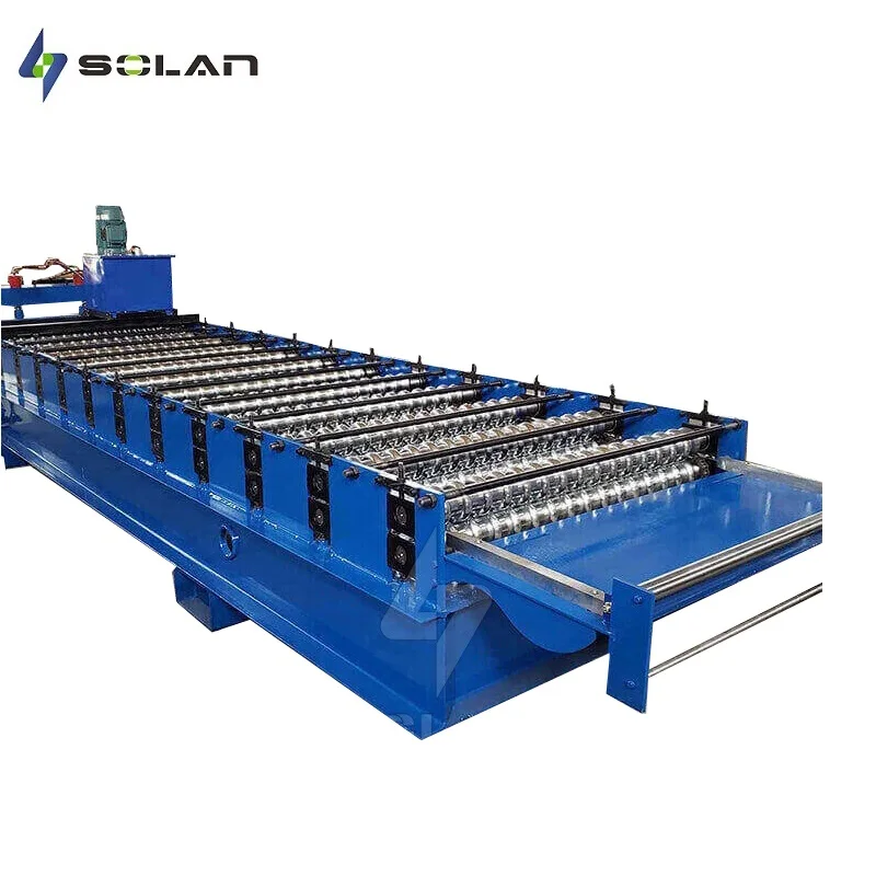 Automatic High Speed Corrugated Roofing Sheet Panel Making Machine