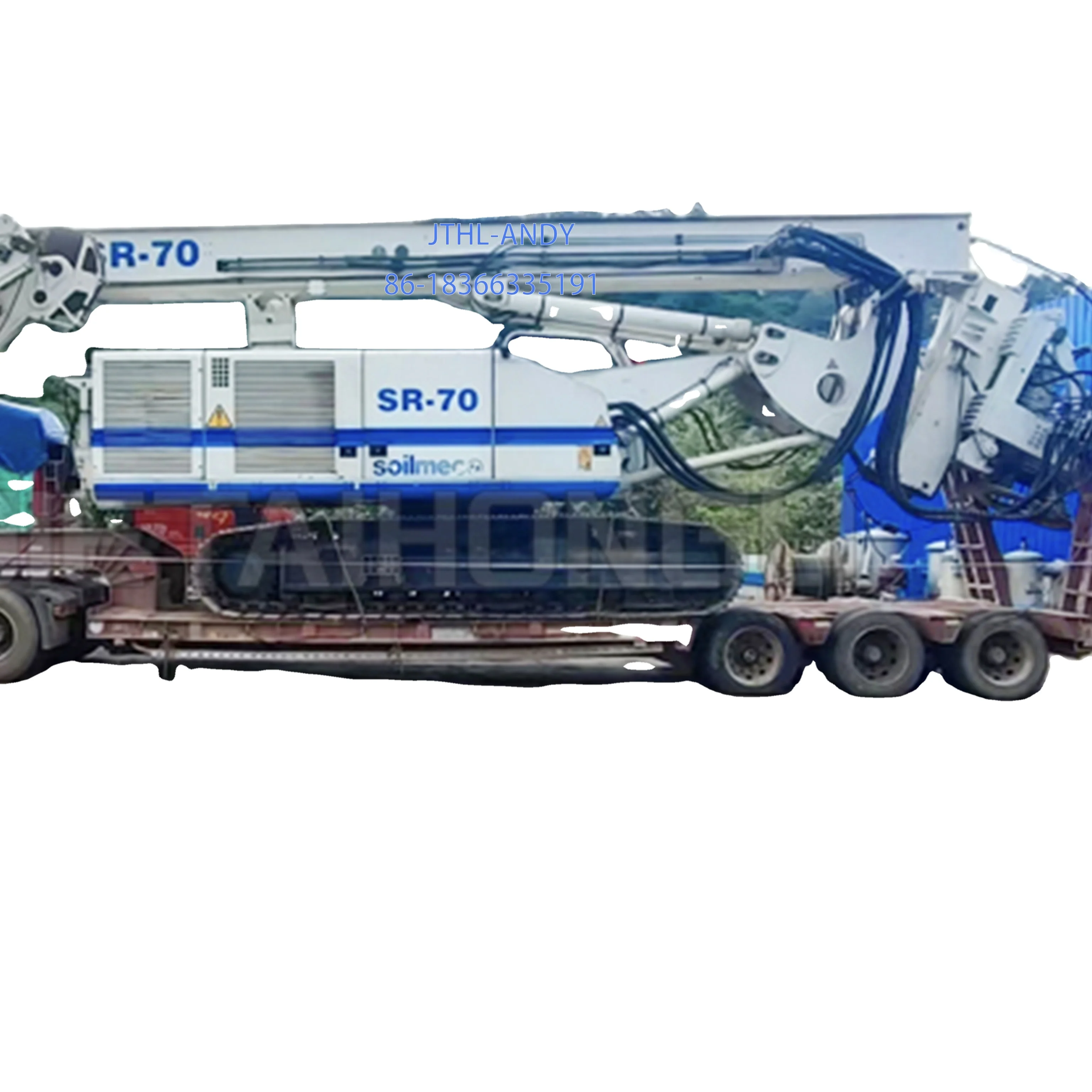 High quality Soilmec sr40 used drilling rig for rotary