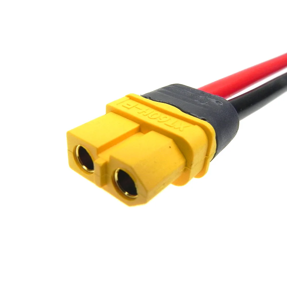 Custom XT30 XT60 XT90 Male Female Connector Lipo Battery Cable Silicone Wire Harness