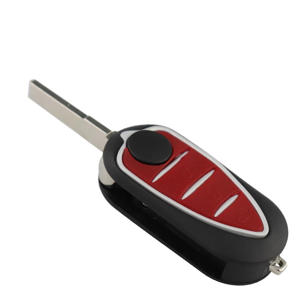 High Quality 2008-2016  Flip Remote Key for Alfa Romeo  Auto Key  with 3 Button  433MHZ DELPHI System LTQF12AM433TX