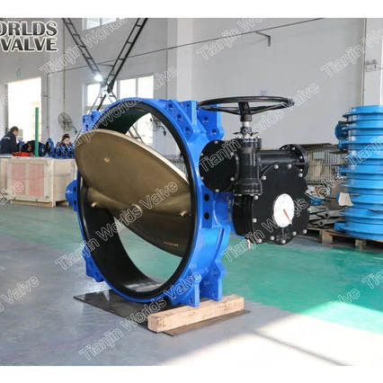 6 Inch wafer motorized welded  butterfly valve with electric actuator