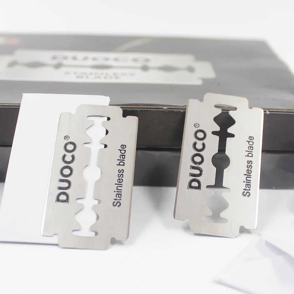 Double Edge Disposable Razor Blade for Men Daily Use Safety Stainless Steel Strip Salon-Grade Product