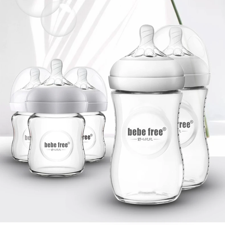 Силиконовые бутылочки для кормления грудью