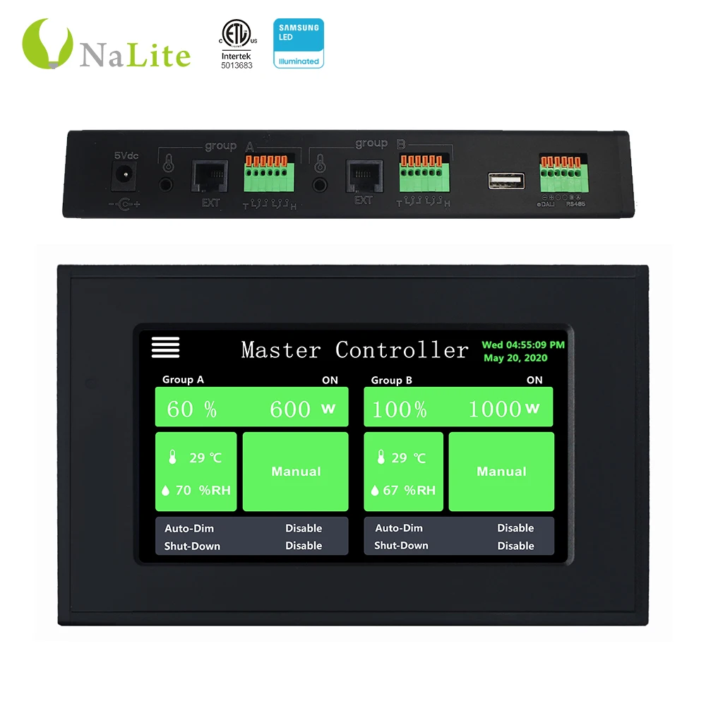 Контроллер Nalite для гидропоники растений с регулировкой температуры 0-10 в