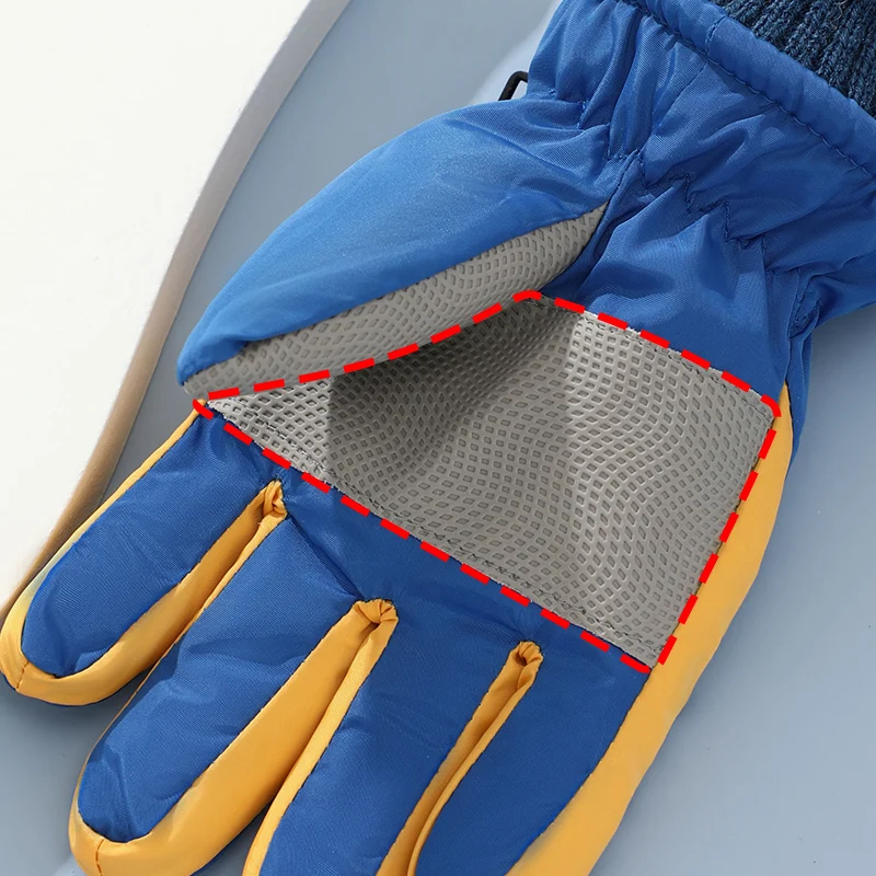 Детские зимние велосипедные термоперчатки для маленьких девочек