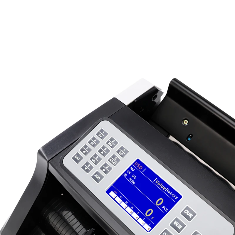 HL-P20 money machine bank note counter machine counter money with UV MG IR loose note counting machine