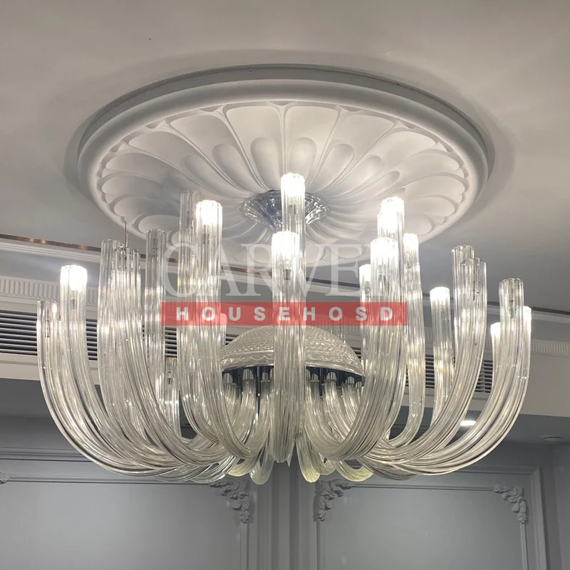 European modern Restaurant Lamp Lighting Chandelier Luxury Hotel Light