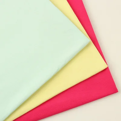 jersey fabric bamboo viscose fabric High quality Bamboo Lyocell Single Jersey  Bamboo lyocell underwear fabric