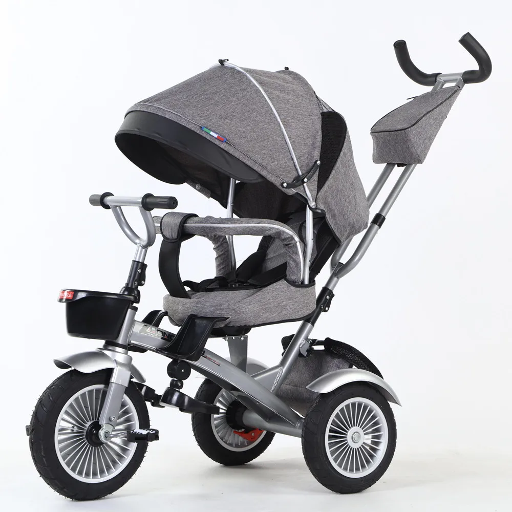 cheap price stroller 4 in 1 push tricycle kids bike children trikes baby tricycle