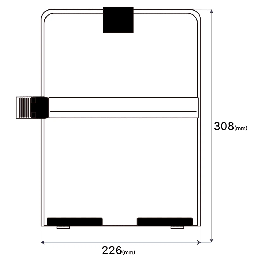 Wholesale Plastic Copy Holder Collection - Tailored for Various Letter Sizes