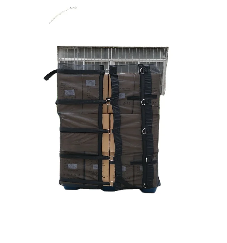 Customized mesh oxford reusable pallet cover easy to operate