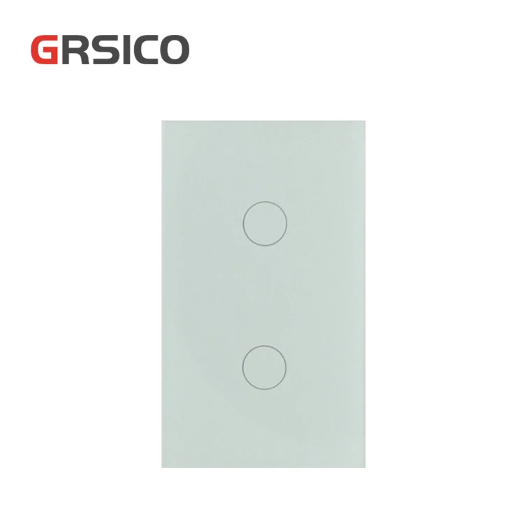 Беспроводной Wi-Fi пульт дистанционного управления 2 клавиши 2 канала настенный выключатель света Панель для автоматизации умного дома