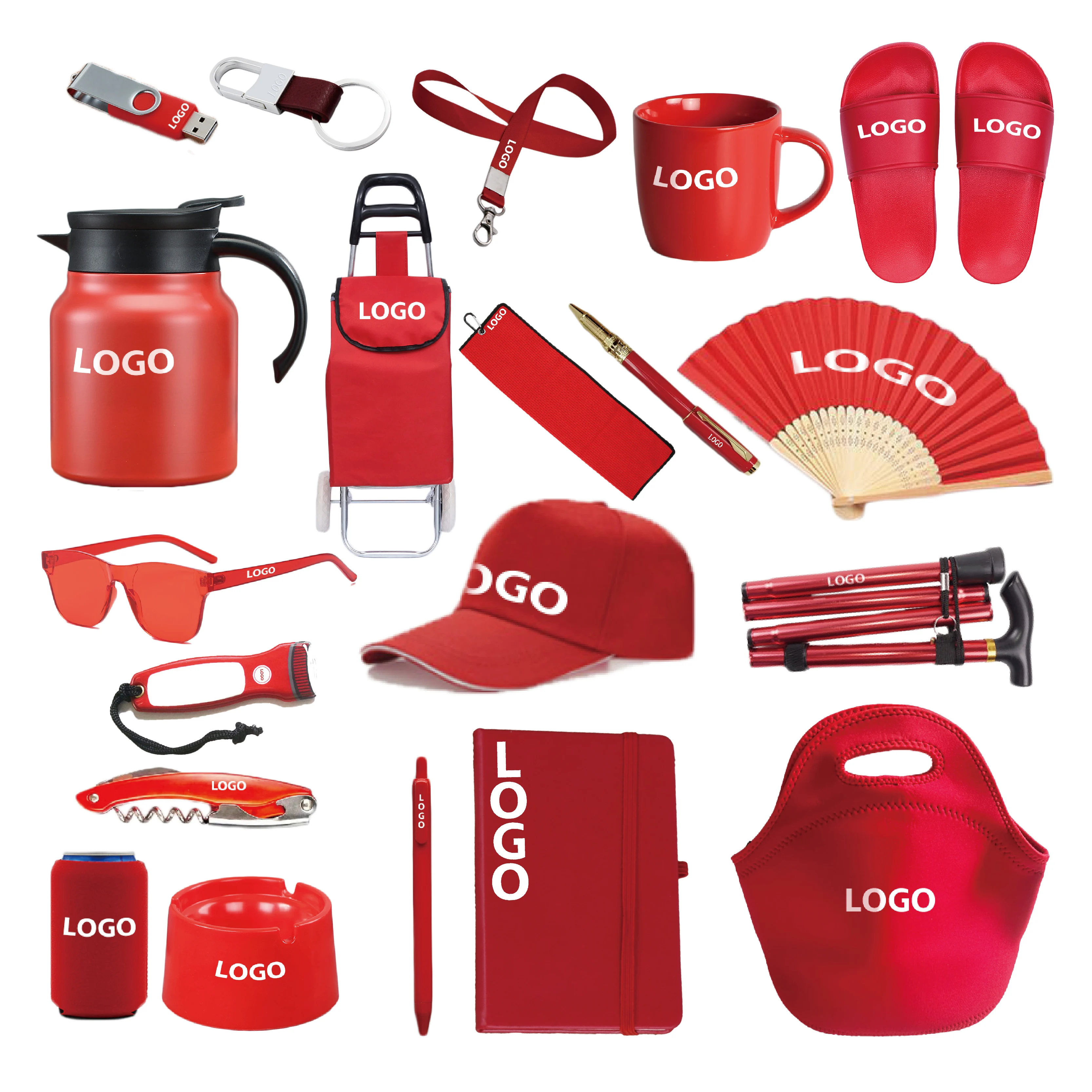 Custom Business Giveaway Merchandising Corporate Promotional Gift Set With Logo Luxury Brand Personalized Marketing Product Gift