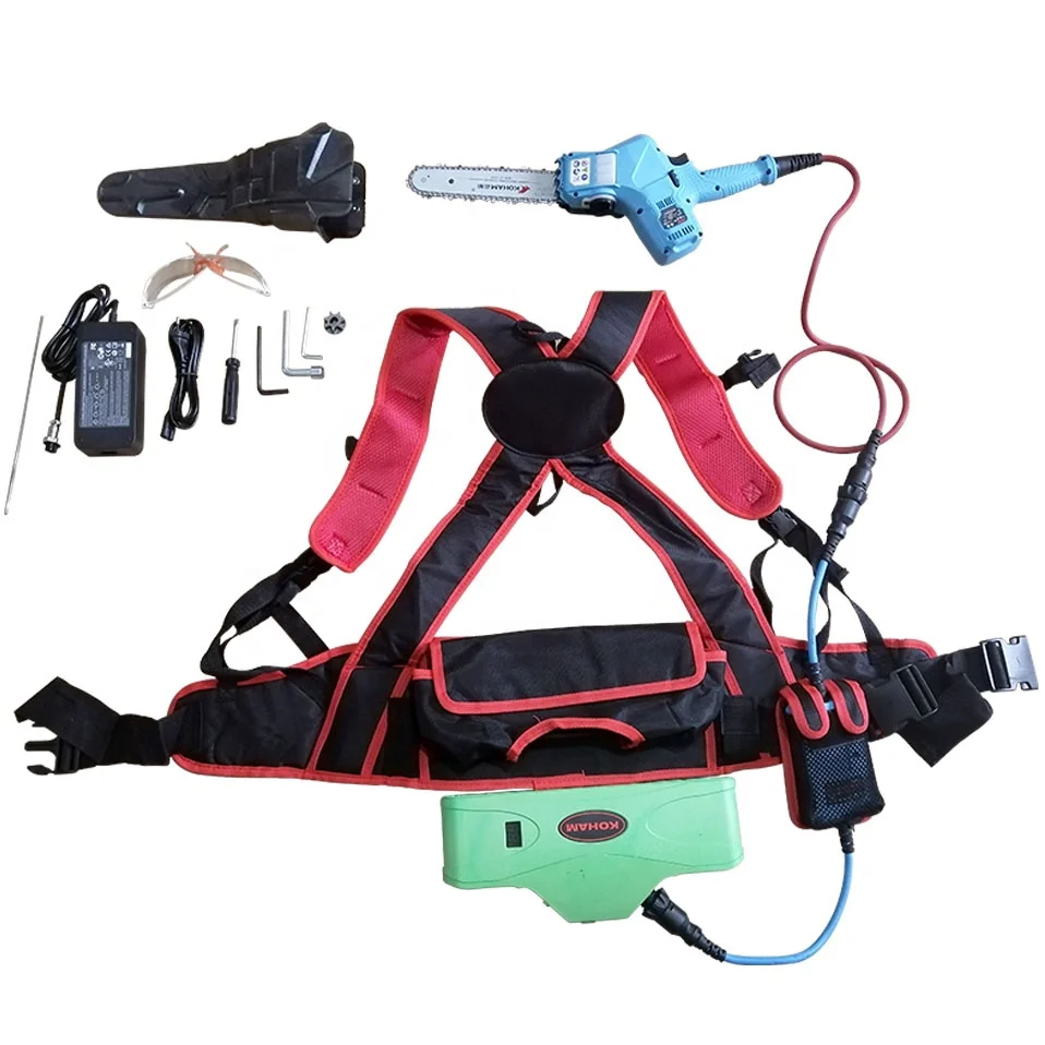 Lithium battery portable electric chainsaw