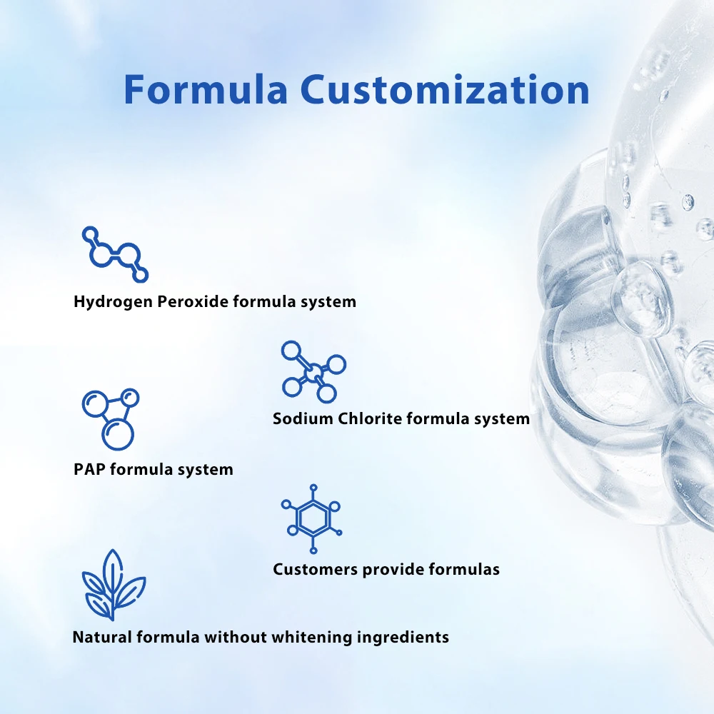 Ingredient And Flavours Customized White Strips Teeth Whitening Custom Oral Dissolving Strips