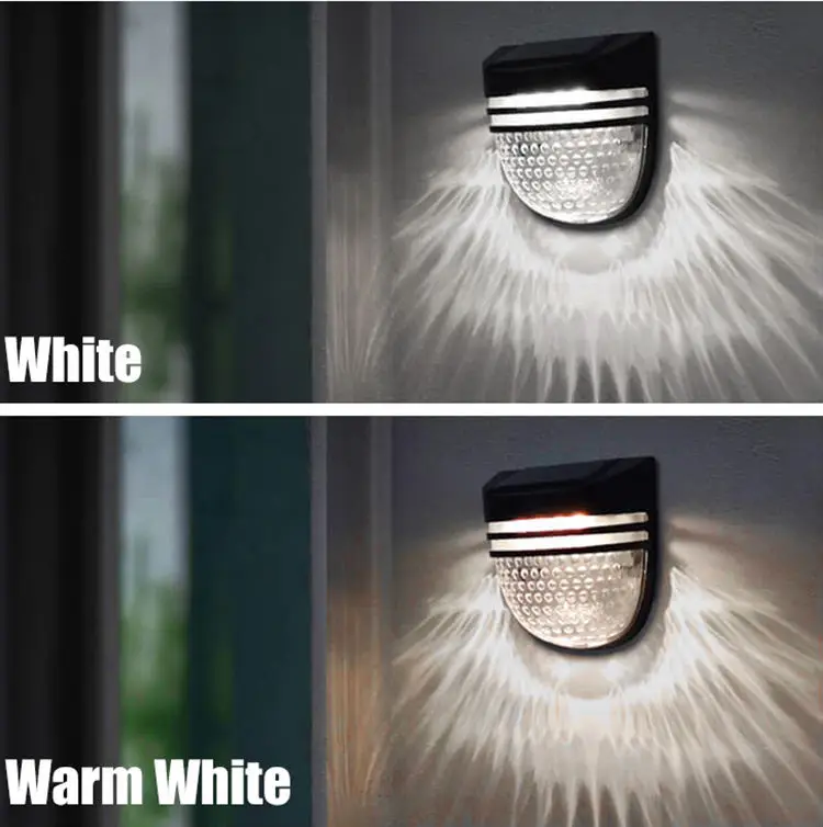 New design solar motion detector sensor security light for home