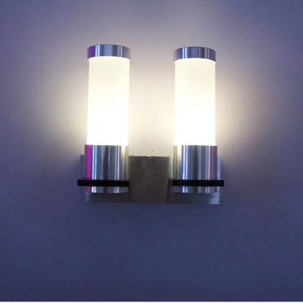 
Acrylic One Head Two Heads 3W 6W Indoor decorative Bed Beside hotel coriddor wall lamp/light 