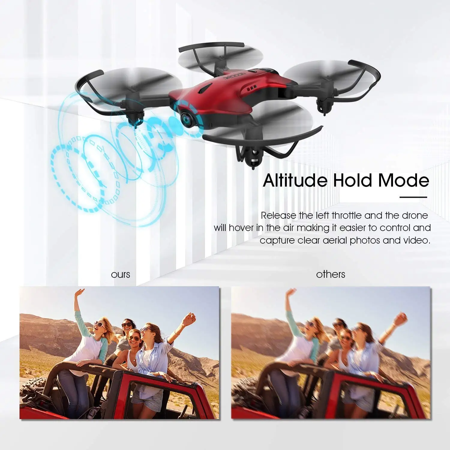 Drocon HD cam drone mini with camera quadcopter for Kids