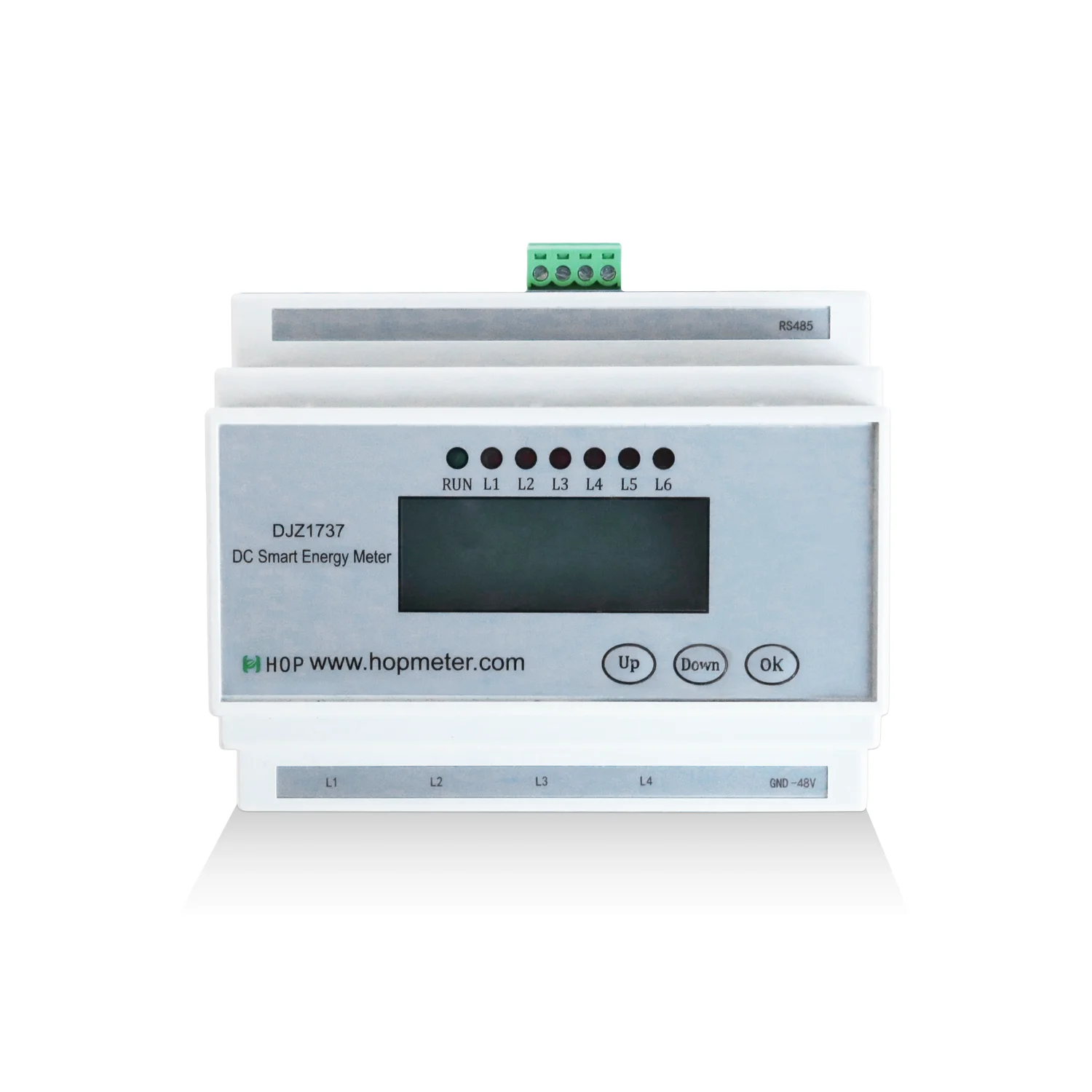 Hop multi-functions remote control din rail dc energy meter testing bench in industrial new electricity